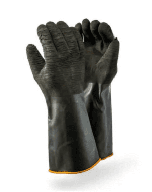 H2-55 CRINKLE PALM RUBBER GLOVES