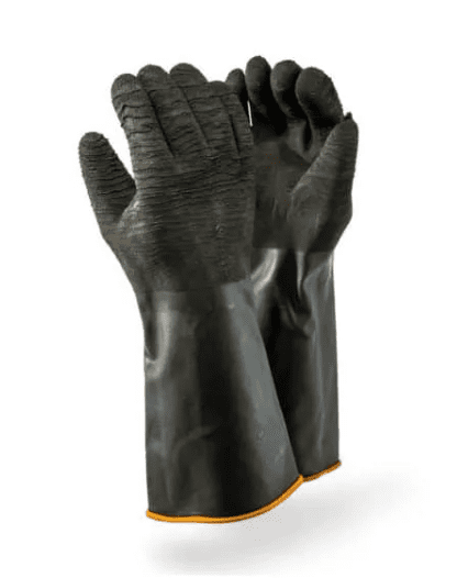 H2-55 CRINKLE PALM RUBBER GLOVES