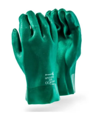 HEAVY DUTY GREEN PVC GLOVES