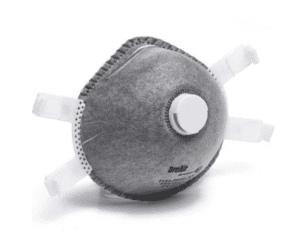 DISPOSABLE MOULDED ACTIVE CARBON FFP3 MASK