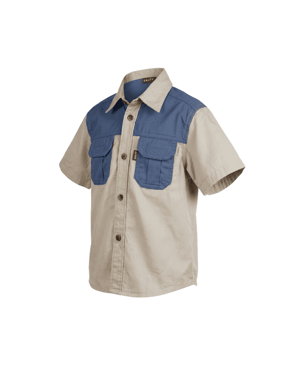 Meerkat Kids Two Tone Bush Shirt - Image 3