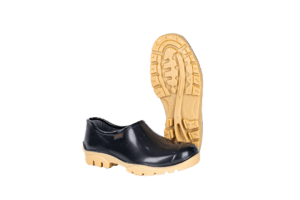 SHOVA BLACK IVORY SLIP ON SHOE