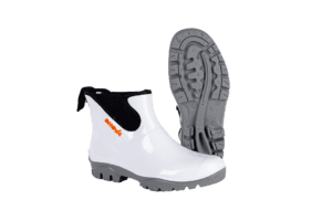 SHOVA WHITE CHELSEA ANKLE GUMBOOT